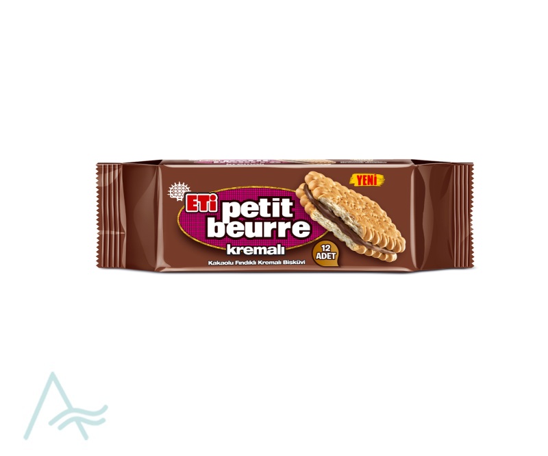 Eti Petit Beurre Kakao Kremali Biskuvi 270gr